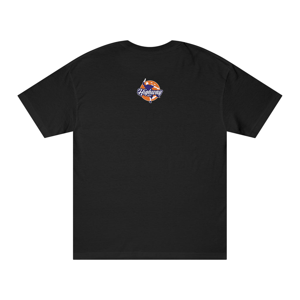 Official Arcadia family fun center and HighwaySDTv tee