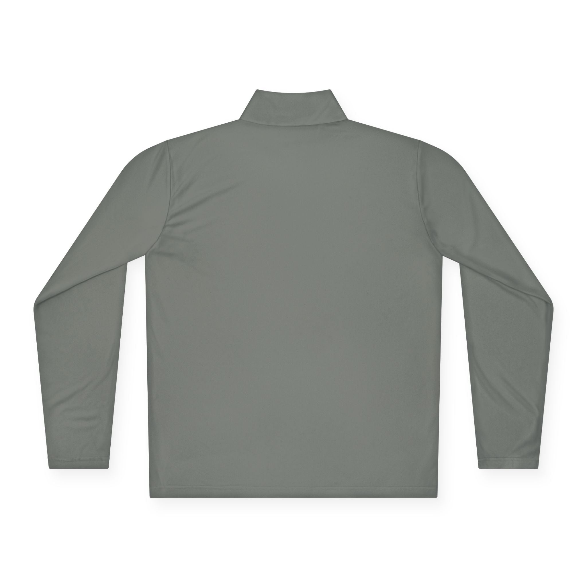 Quarter-Zip Pullover — Minimal 'Vintage' Script Chest Logo