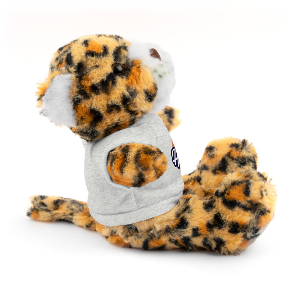 Cute Stuffed Animal with Custom Tee - Perfect Gift for Kids