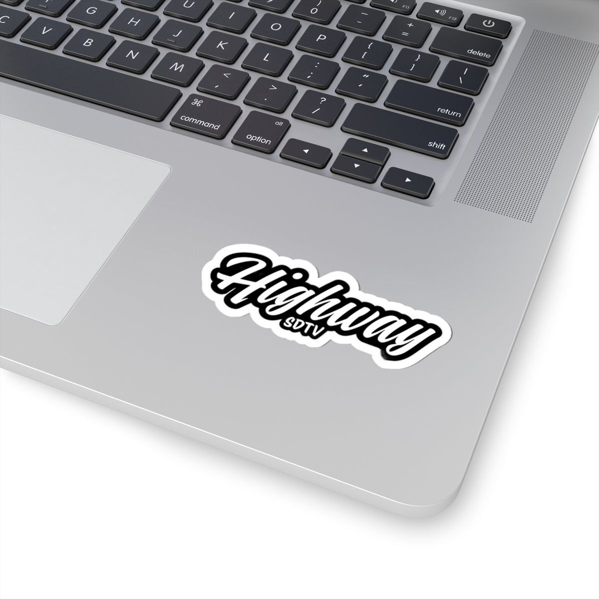 Highway Themed Kiss-Cut Stickers, Laptop Decals, Cool Car Accessories, Trendy Graphic Stickers, Gift Ideas for Travelers