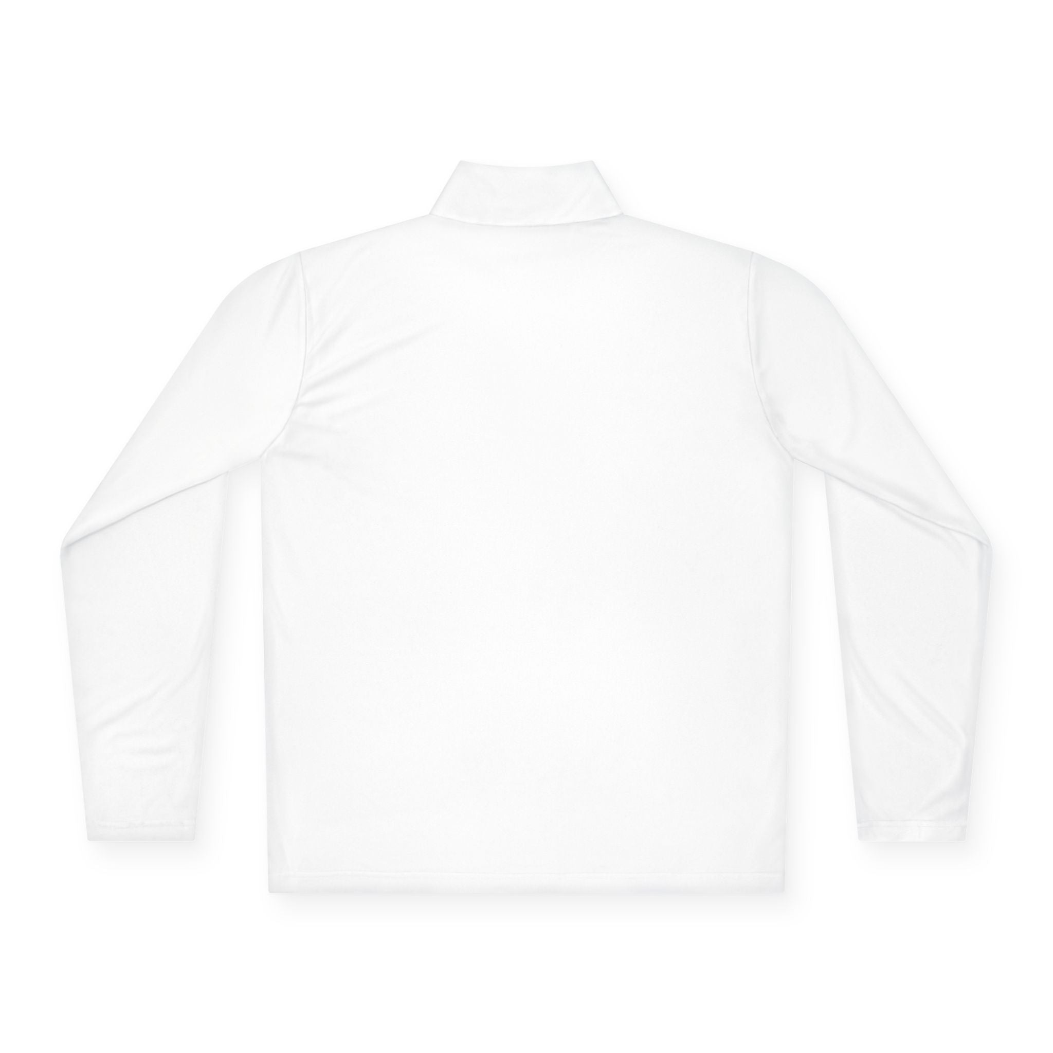 Quarter-Zip Pullover — Minimal 'Vintage' Script Chest Logo