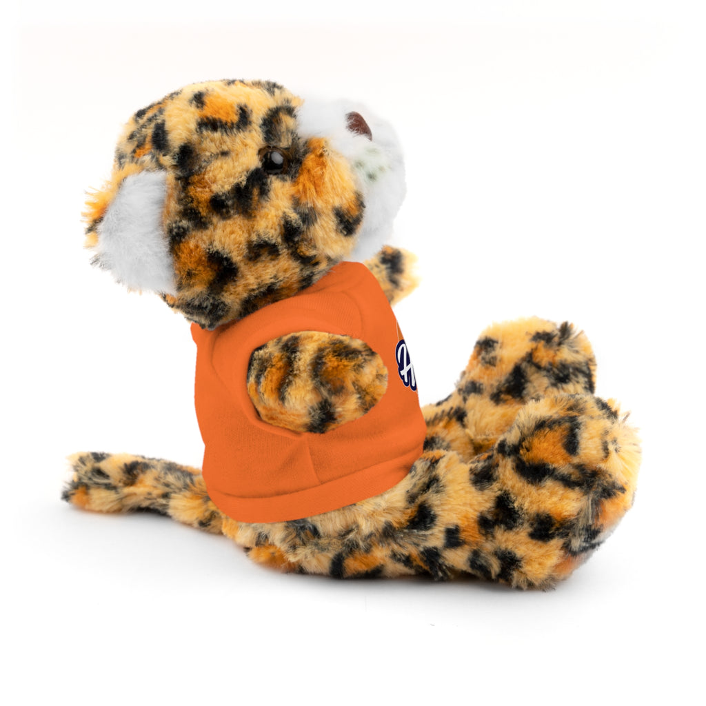 Cute Stuffed Animal with Custom Tee - Perfect Gift for Kids