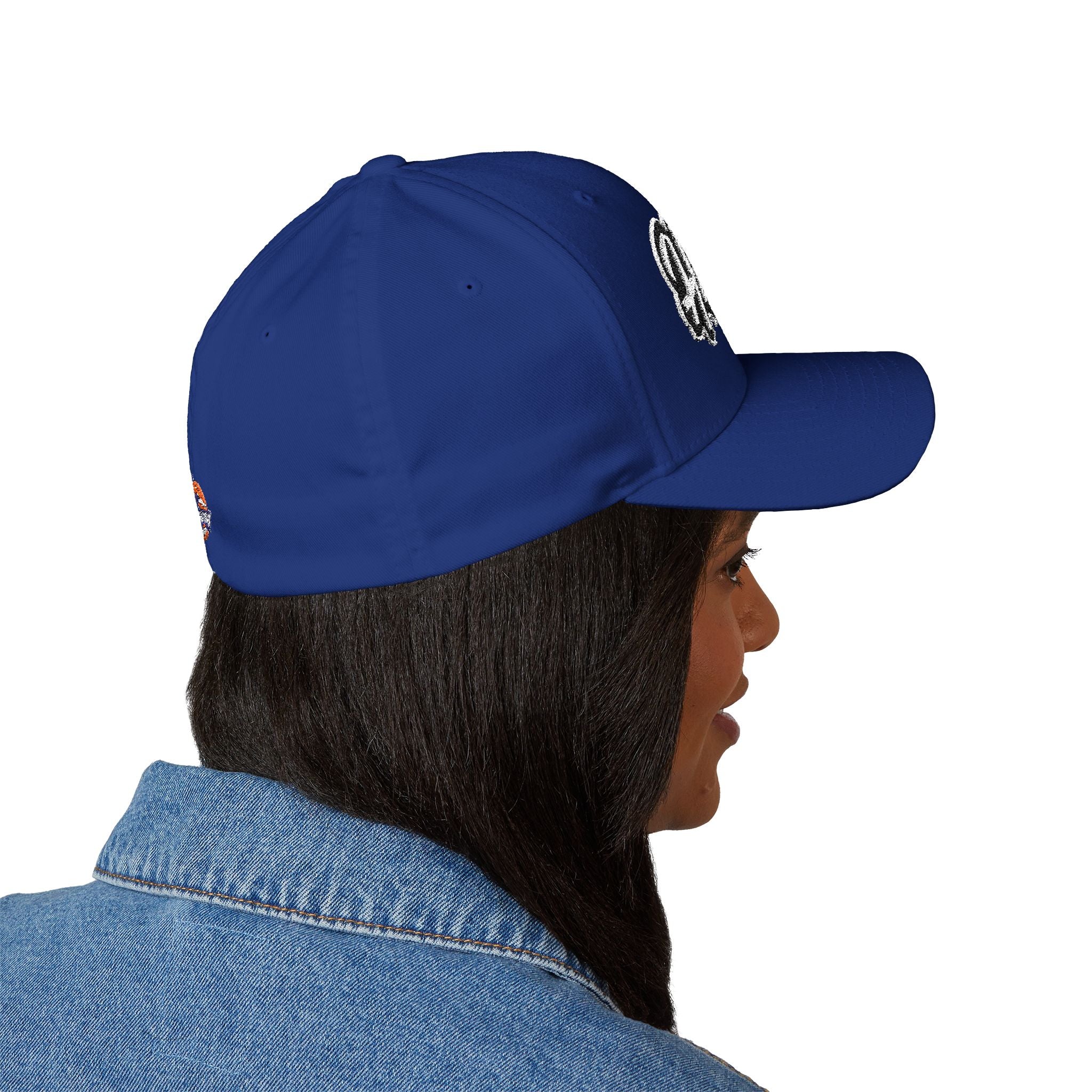 Highway Structured Cap | Embroidered White Cap, Urban Fashion, Unisex Gift, Summer Accessory, Streetwear, Dad Hat