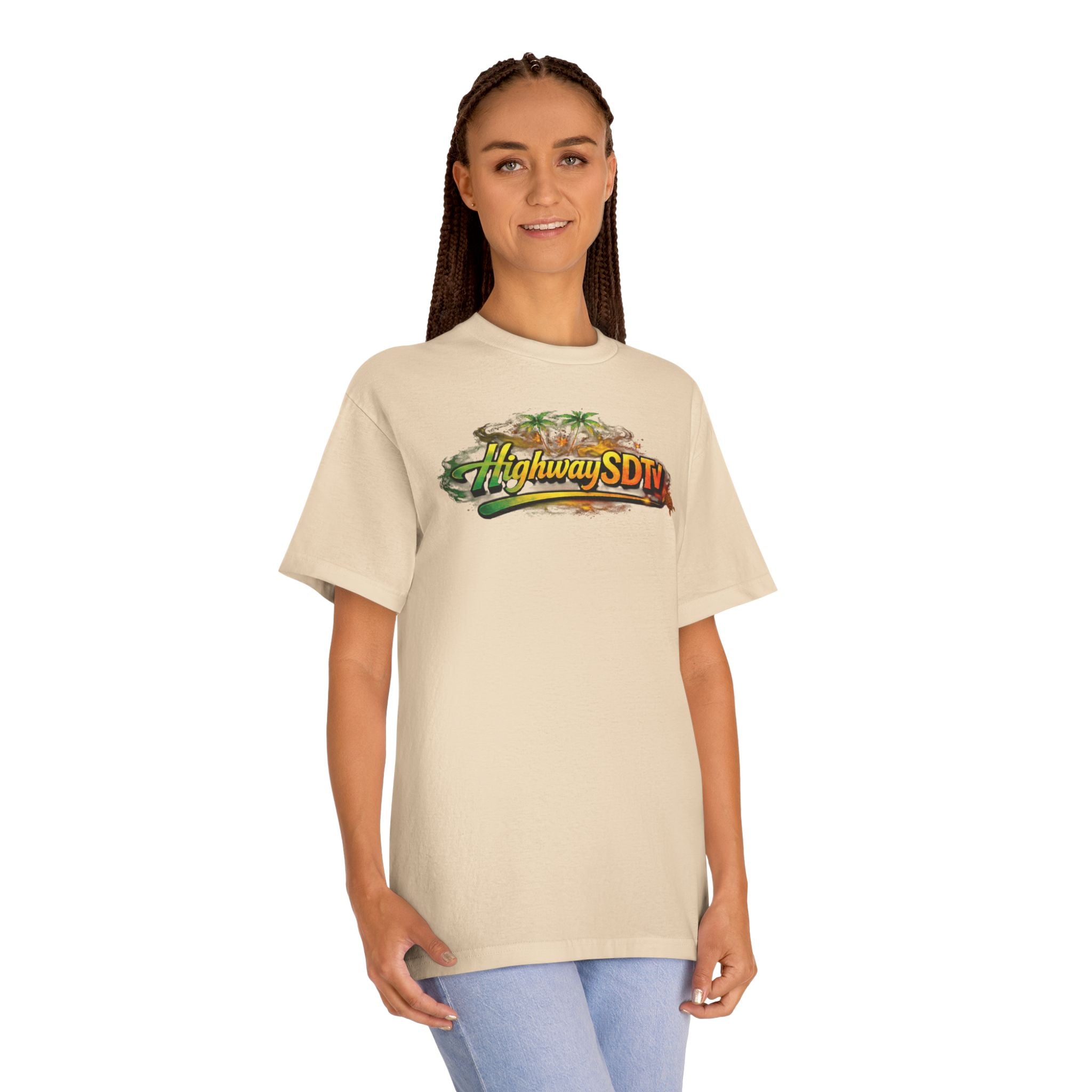 Highway SDTV Tropical Logo Tee