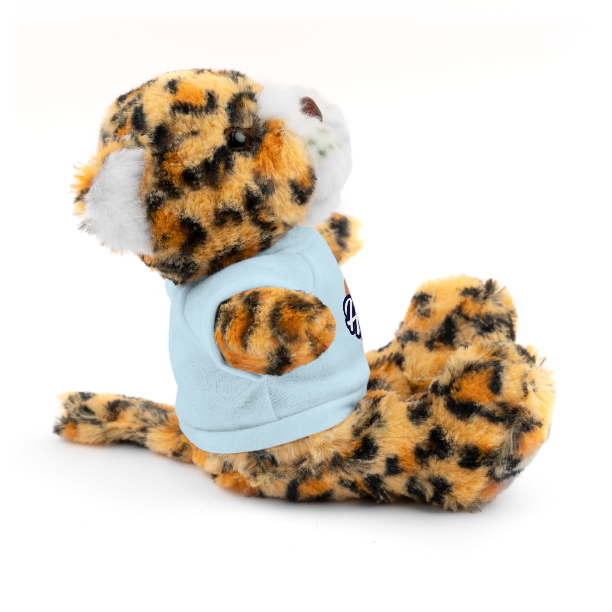 Cute Stuffed Animal with Custom Tee - Perfect Gift for Kids