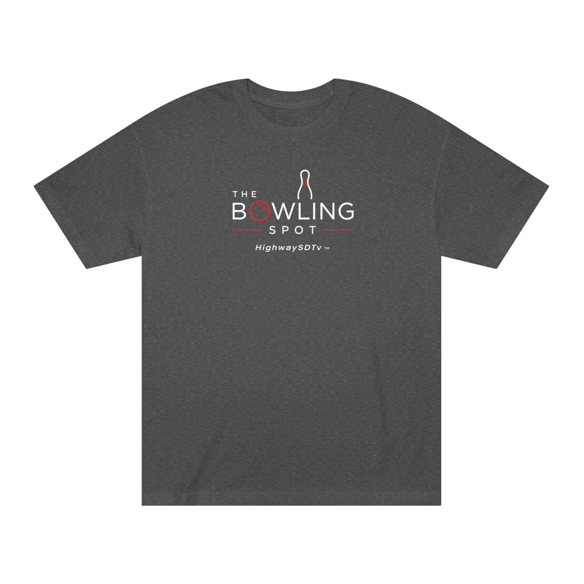Bowling Spot Logo Tee — The Bowling Spot Highway 30TV Orange T-Shirt