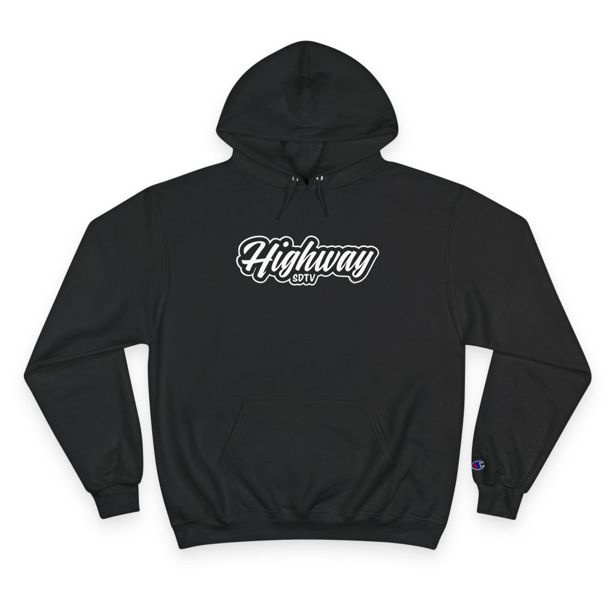 HighwaySDTV Champion Hoodie - Cozy Streetwear, Perfect for Casual Outings, Gifts, Fall/Winter Style, Hoodie for Every Occasion '