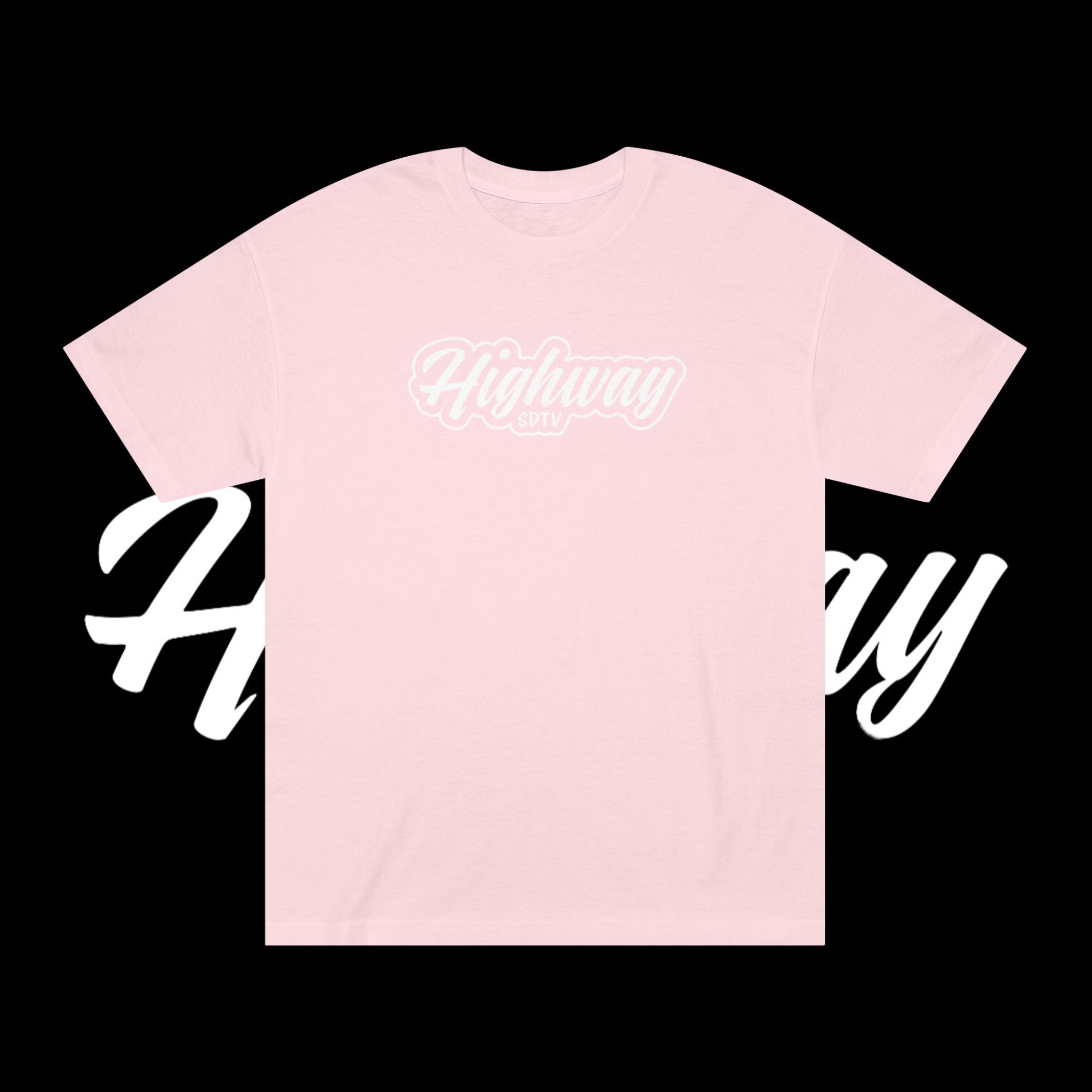 Highway City Logo Tee — Retro Sunset Graphic T-Shirt