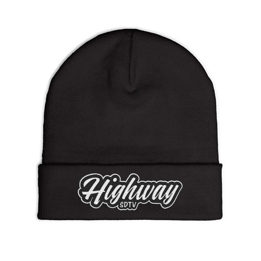 Stylish Knit Beanie with Embroidery | Cozy Winter Accessory, Gift for Him, Fashion Headwear, Everyday Comfort, Customizable Beanie