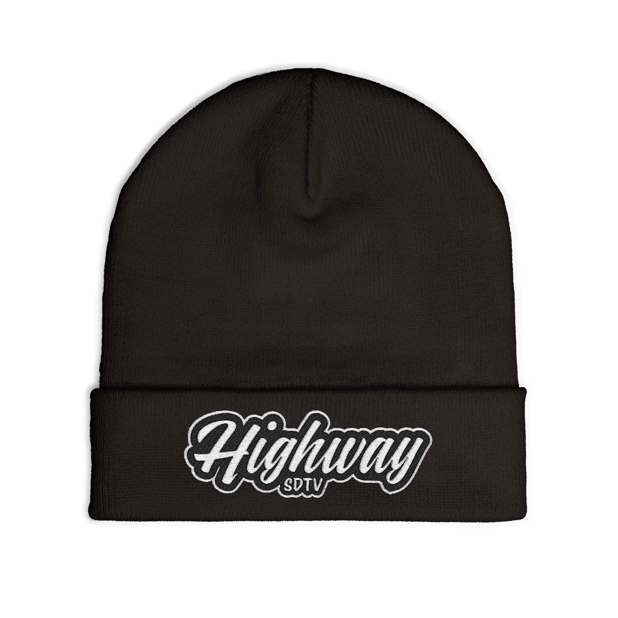 Stylish Knit Beanie with Embroidery | Cozy Winter Accessory, Gift for Him, Fashion Headwear, Everyday Comfort, Customizable Beanie