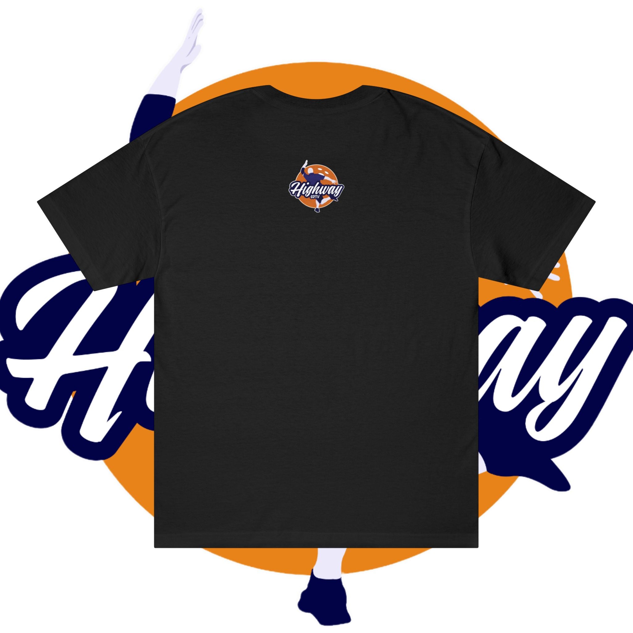 Highway City Logo Tee — Retro Sunset Graphic T-Shirt