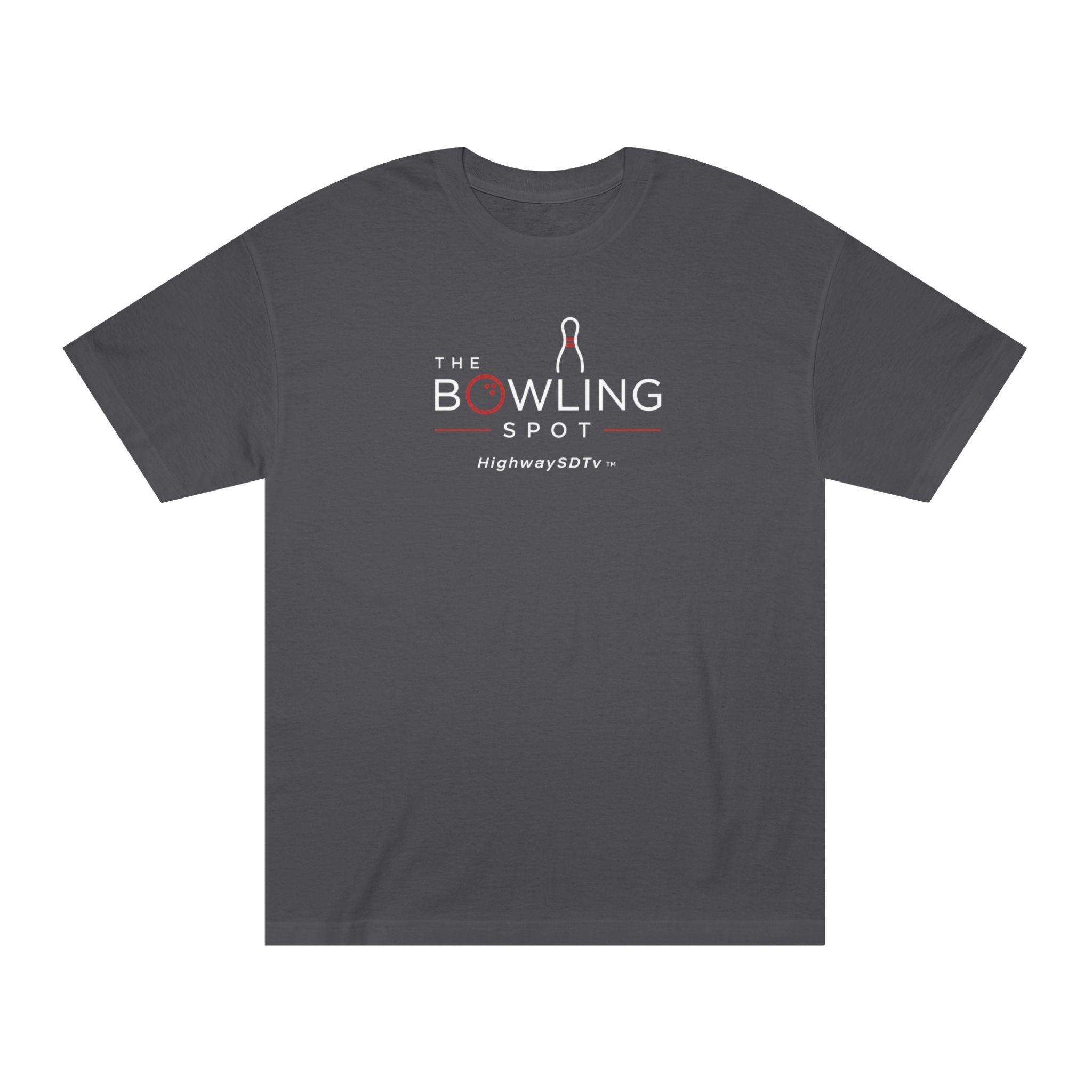 Bowling Spot Logo Tee — The Bowling Spot Highway 30TV Orange T-Shirt