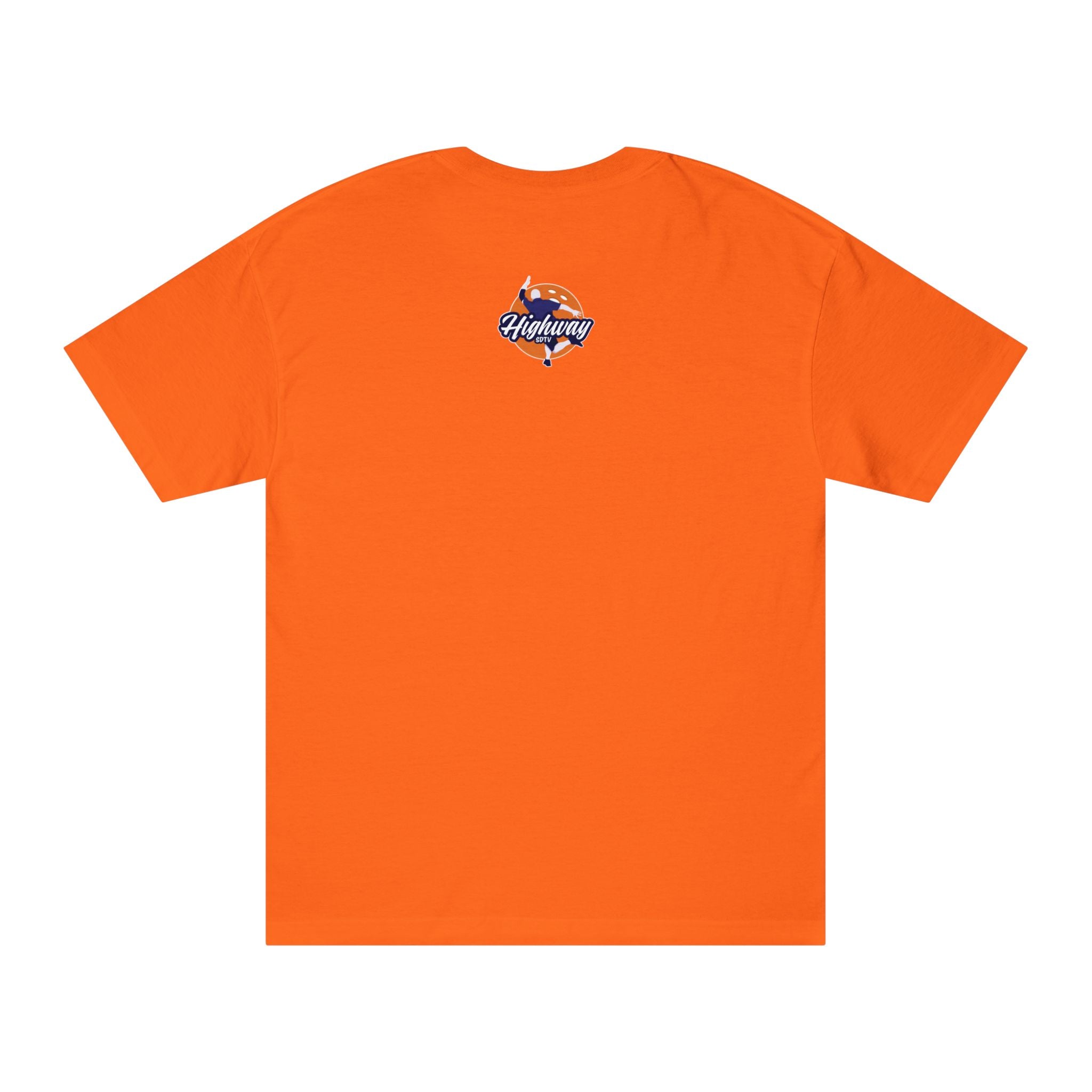 Bowling Spot Logo Tee — The Bowling Spot Highway 30TV Orange T-Shirt