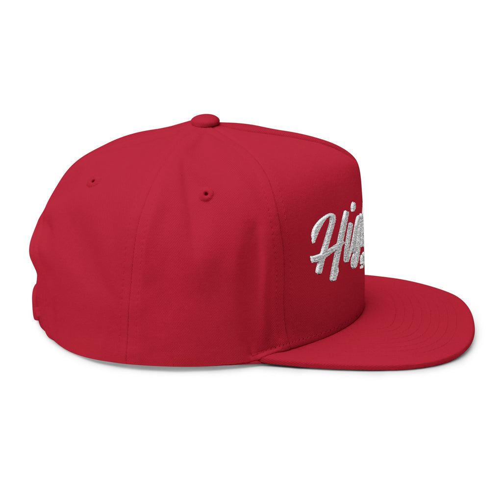 Highway Embroidered Flat Bill Cap | Stylish Snapback Hat for Everyday Wear, Gifts for Him, Fashion Accessory, Casual Cap