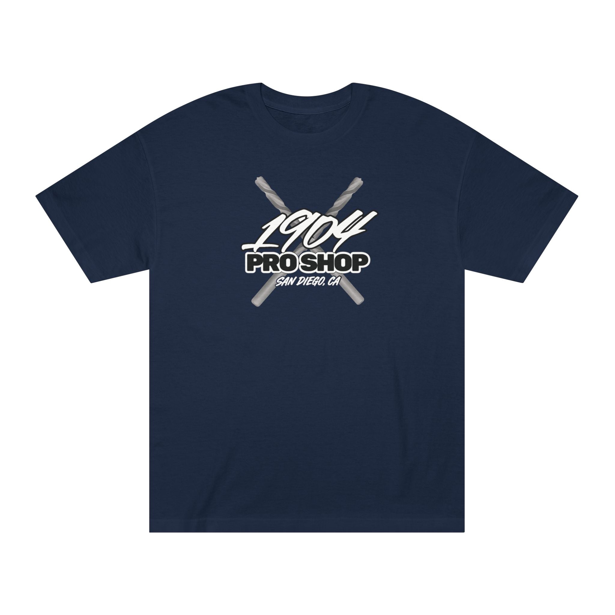 1904 Pro Shop / HighwaySDTv Bowling T-Shirt – 'Pro Shop' Crossed Bats Graphic