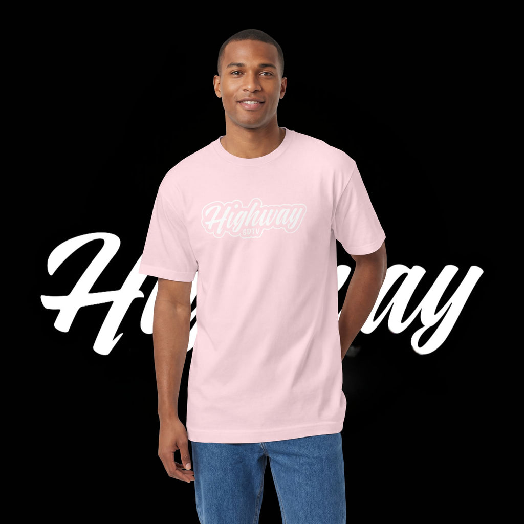 Highway City Logo Tee — Retro Sunset Graphic T-Shirt