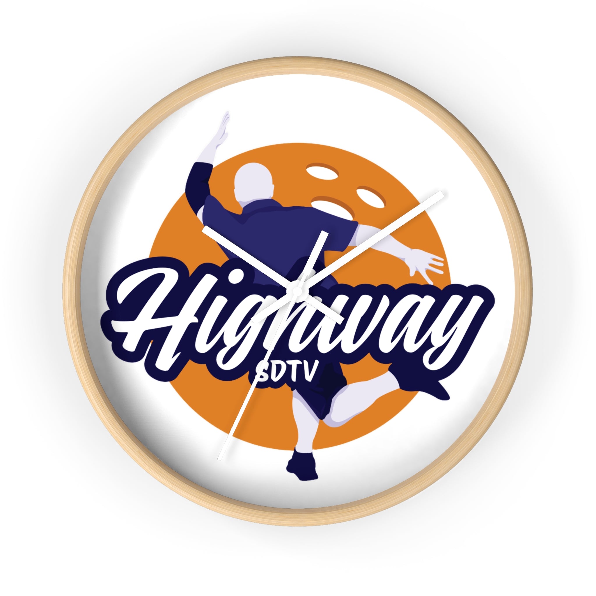 Highway Sports Wall Clock - Perfect for Athletes and Fans