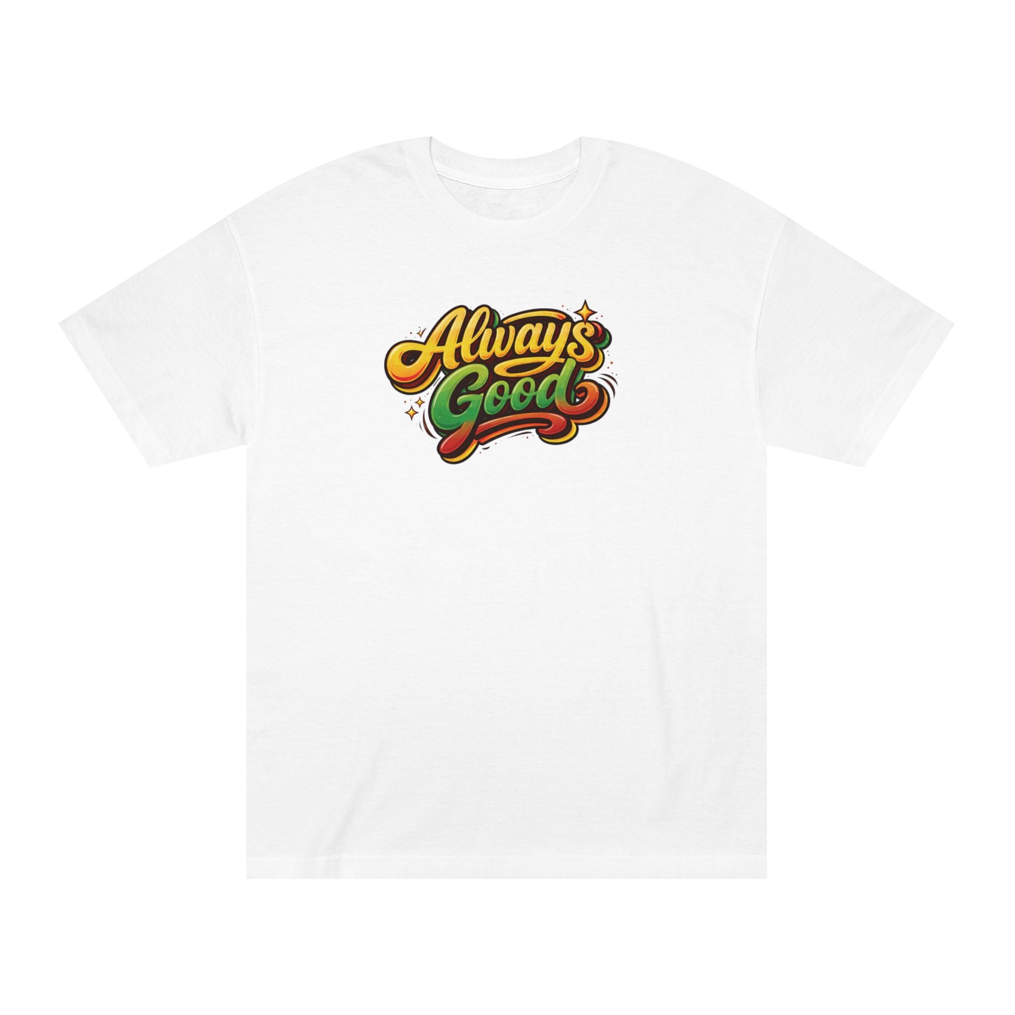 Always Good Tee — Retro Script Graphic T-Shirt