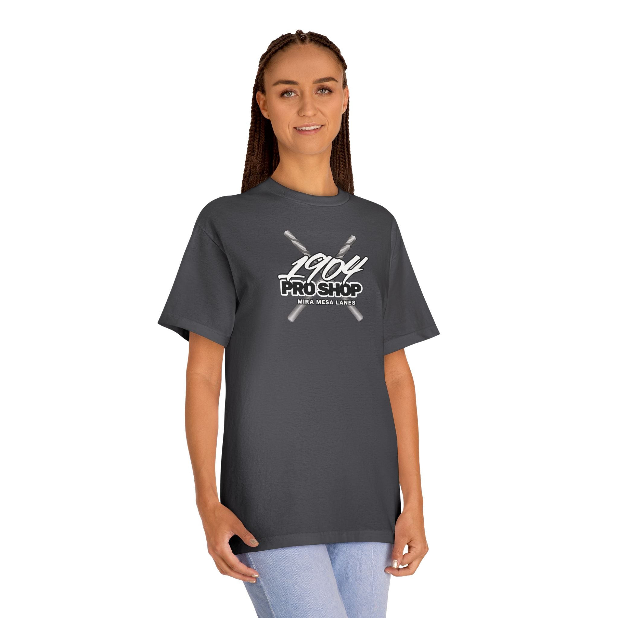 1904 Pro Shop Baseball Tee – Retro Crossed Bats Graphic T-Shirt