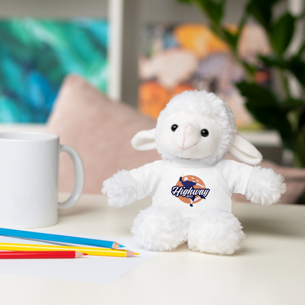 Cute Stuffed Animal with Custom Tee - Perfect Gift for Kids