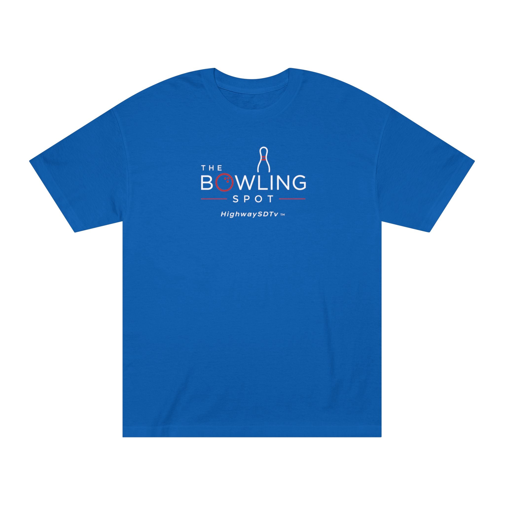 Bowling Spot Logo Tee — The Bowling Spot Highway 30TV Orange T-Shirt