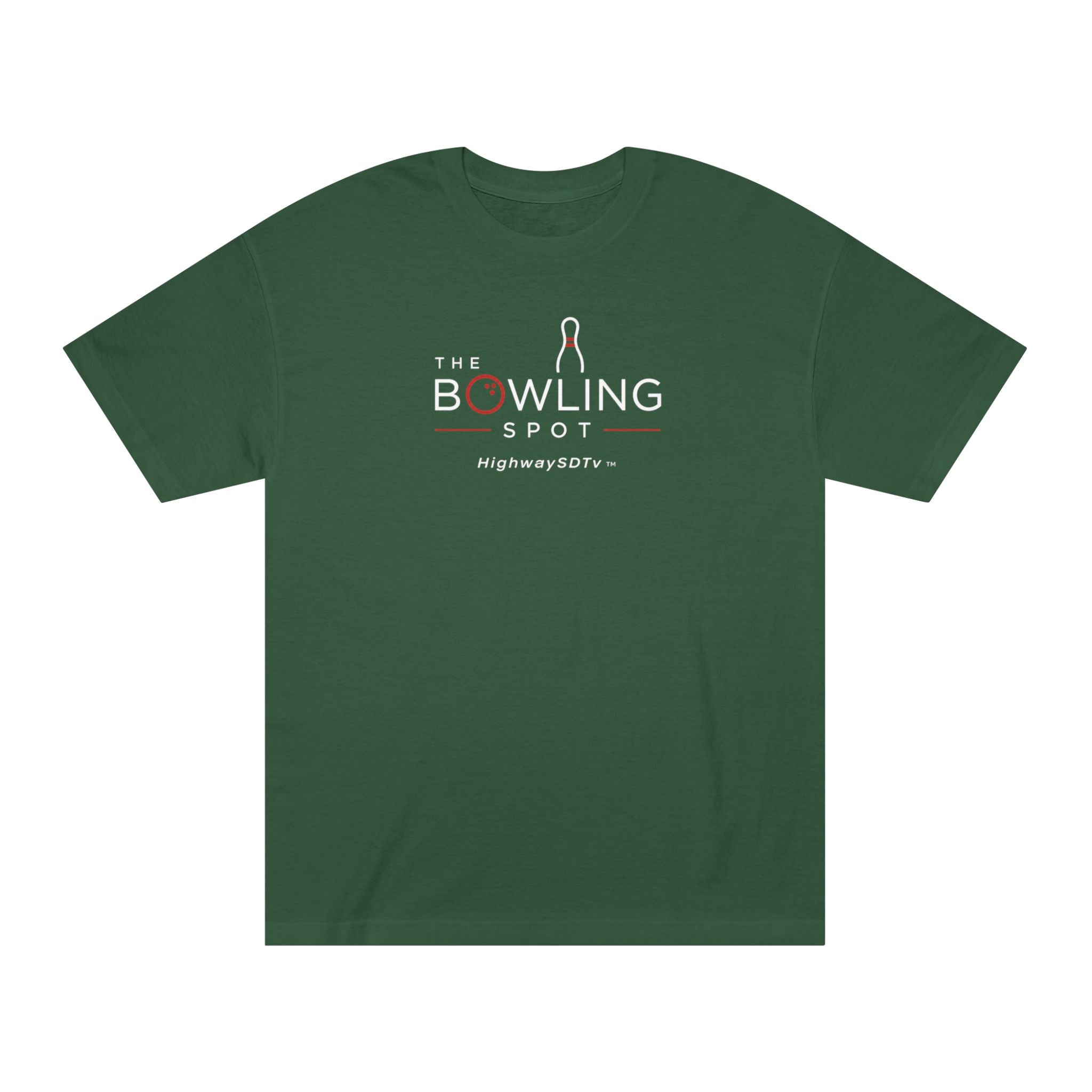Bowling Spot Logo Tee — The Bowling Spot Highway 30TV Orange T-Shirt