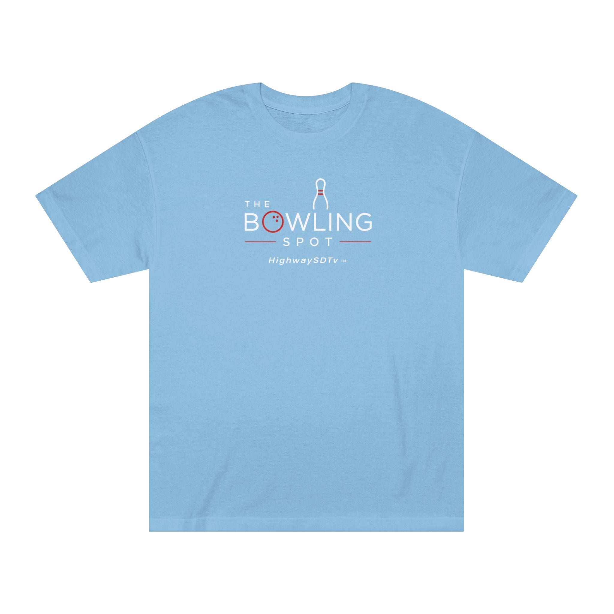 Bowling Spot Logo Tee — The Bowling Spot Highway 30TV Orange T-Shirt