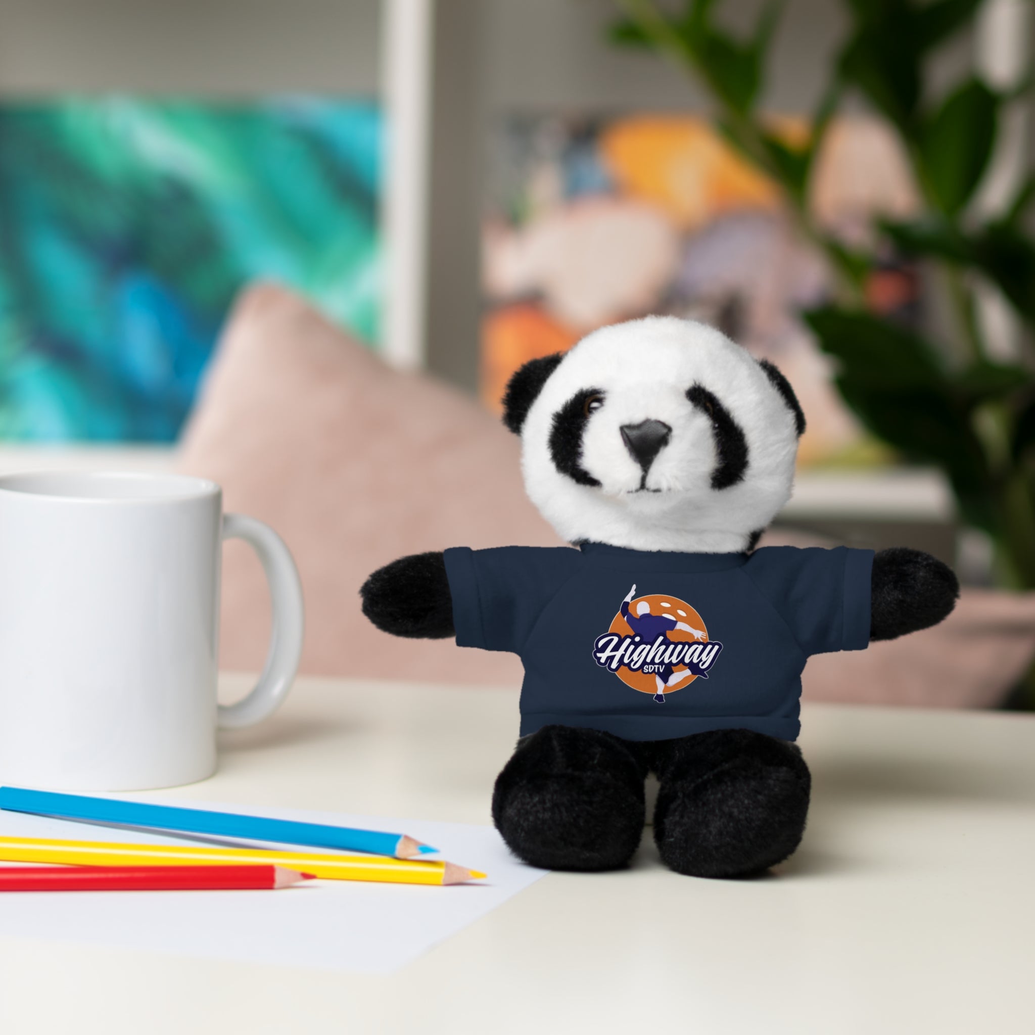 Cute Stuffed Animal with Custom Tee - Perfect Gift for Kids