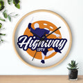 Highway Sports Wall Clock - Perfect for Athletes and Fans
