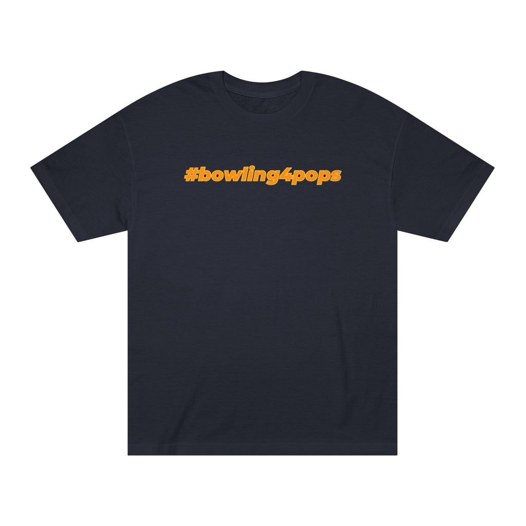 #Bowling4Pops Short-Sleeve T-Shirt, Fun Family Activity Shirt, Bowling Event Tee, Gift for Dad, Casual Casual Wear