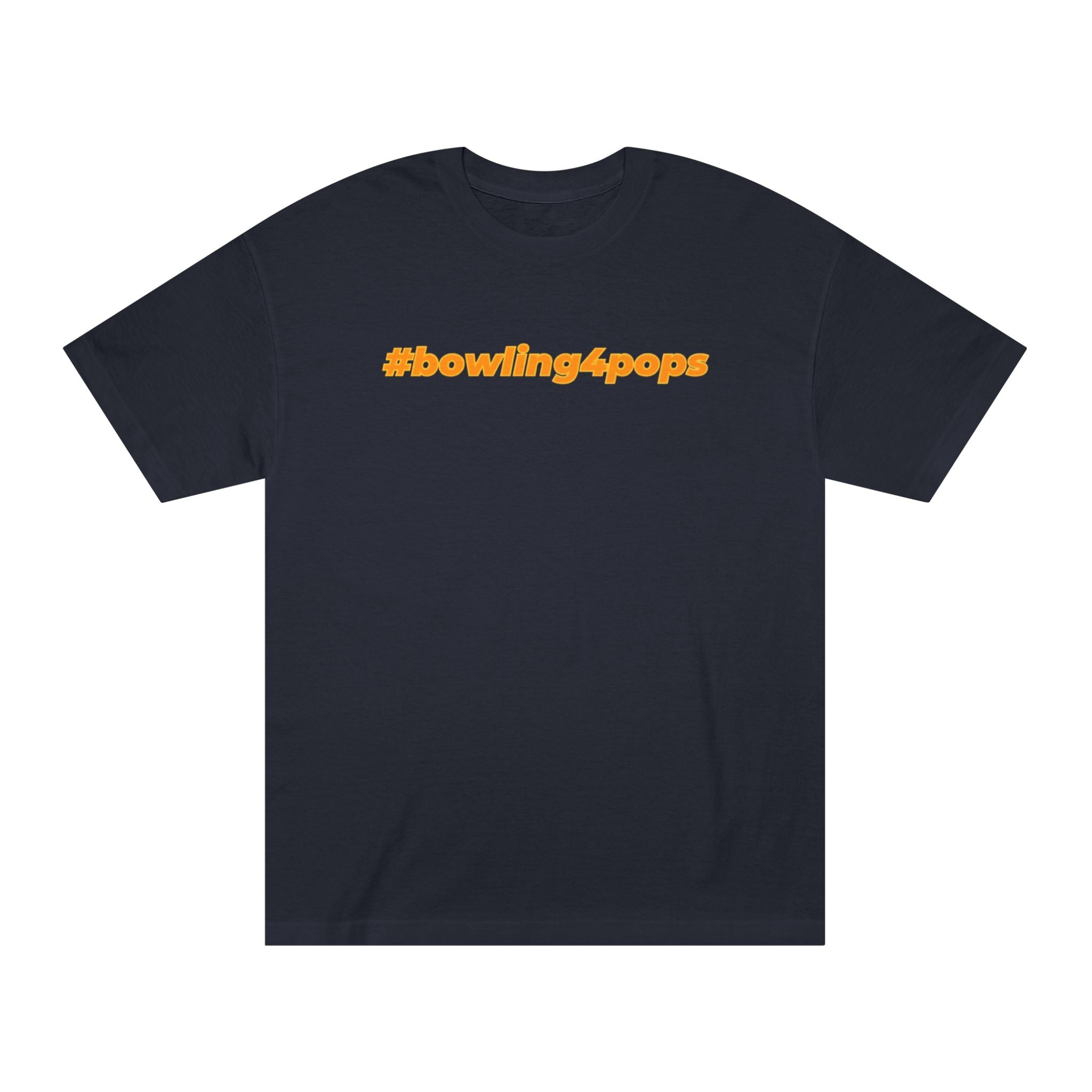 #Bowling4Pops Short-Sleeve T-Shirt, Fun Family Activity Shirt, Bowling Event Tee, Gift for Dad, Casual Casual Wear