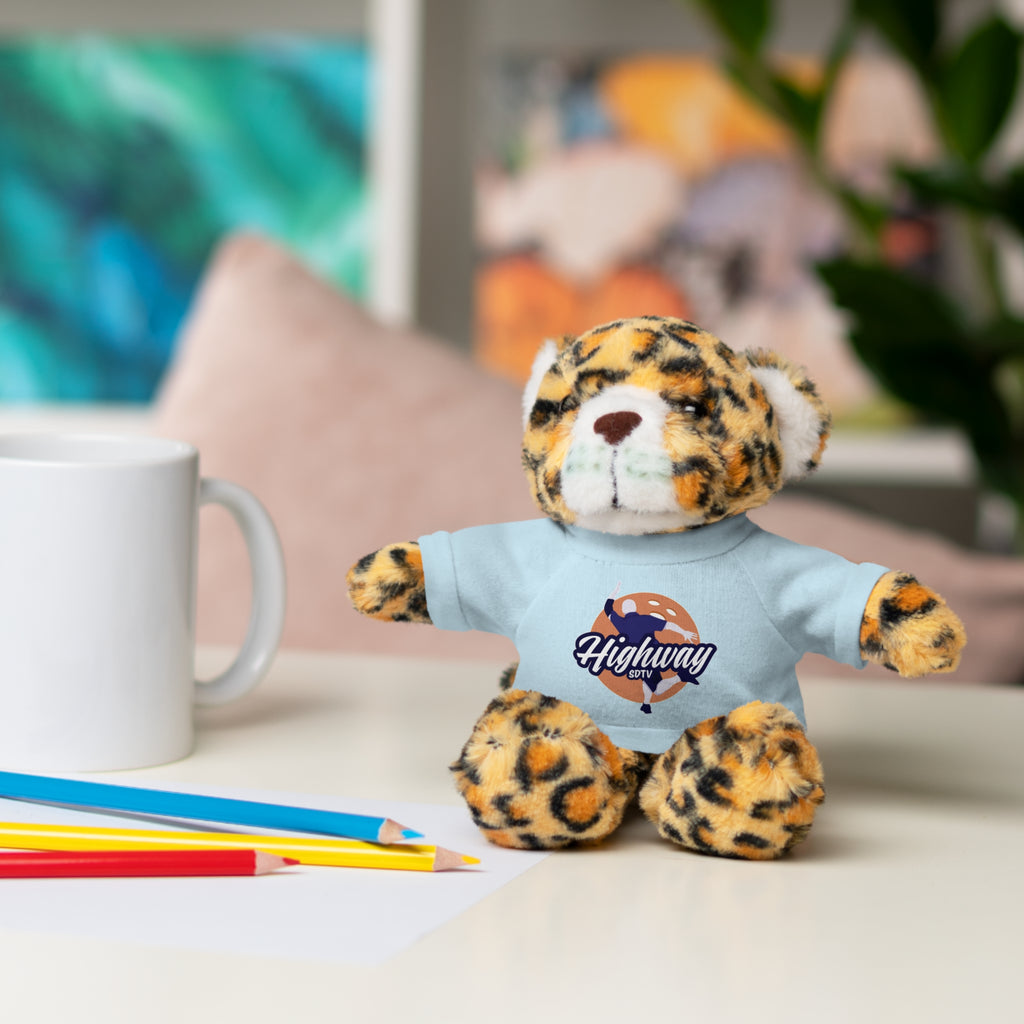 Cute Stuffed Animal with Custom Tee - Perfect Gift for Kids