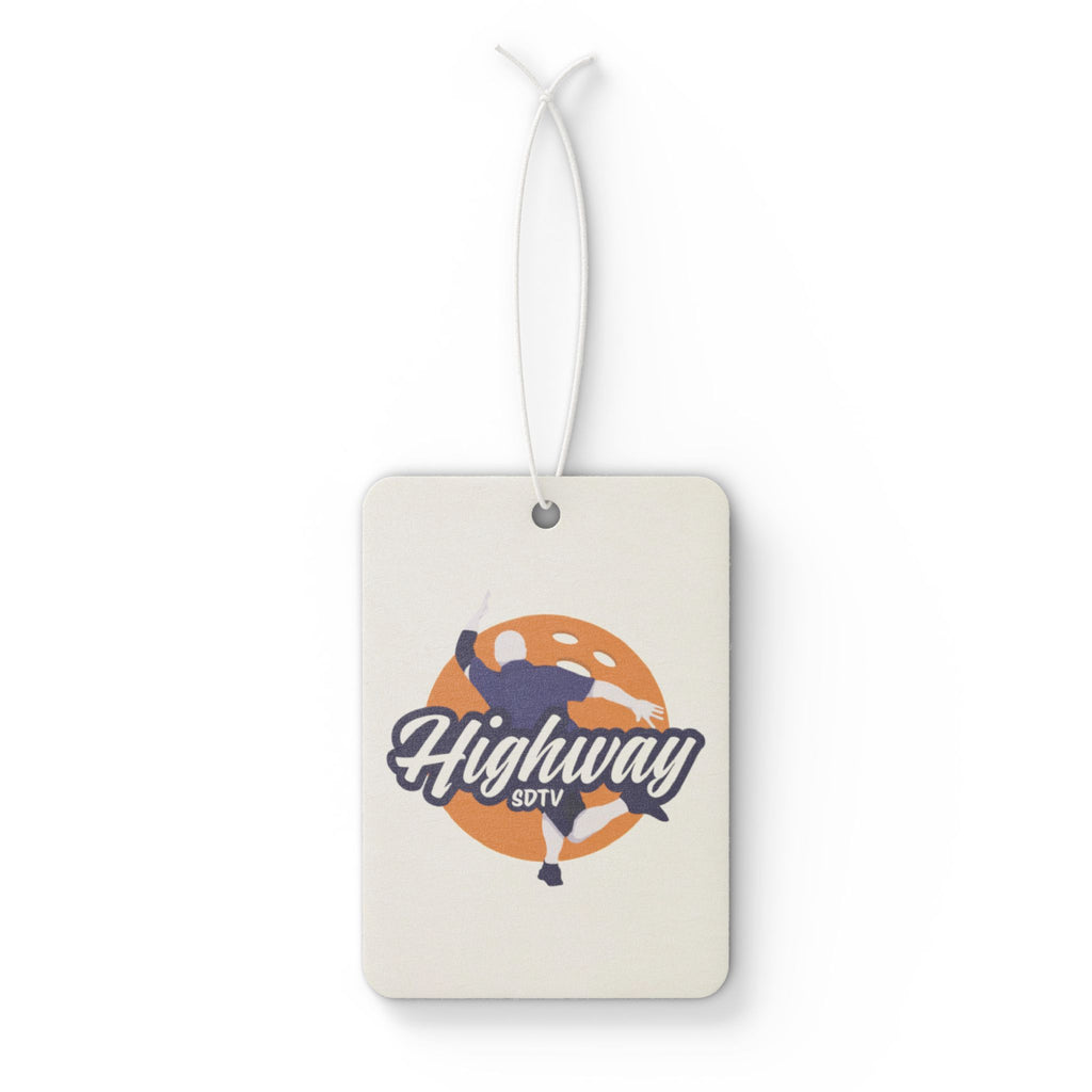 Highway Adventure Car Air Freshener, Fun Scented Auto Decor, Road Trip Essential, Unique Gift for Travelers, Car Interior Accessory