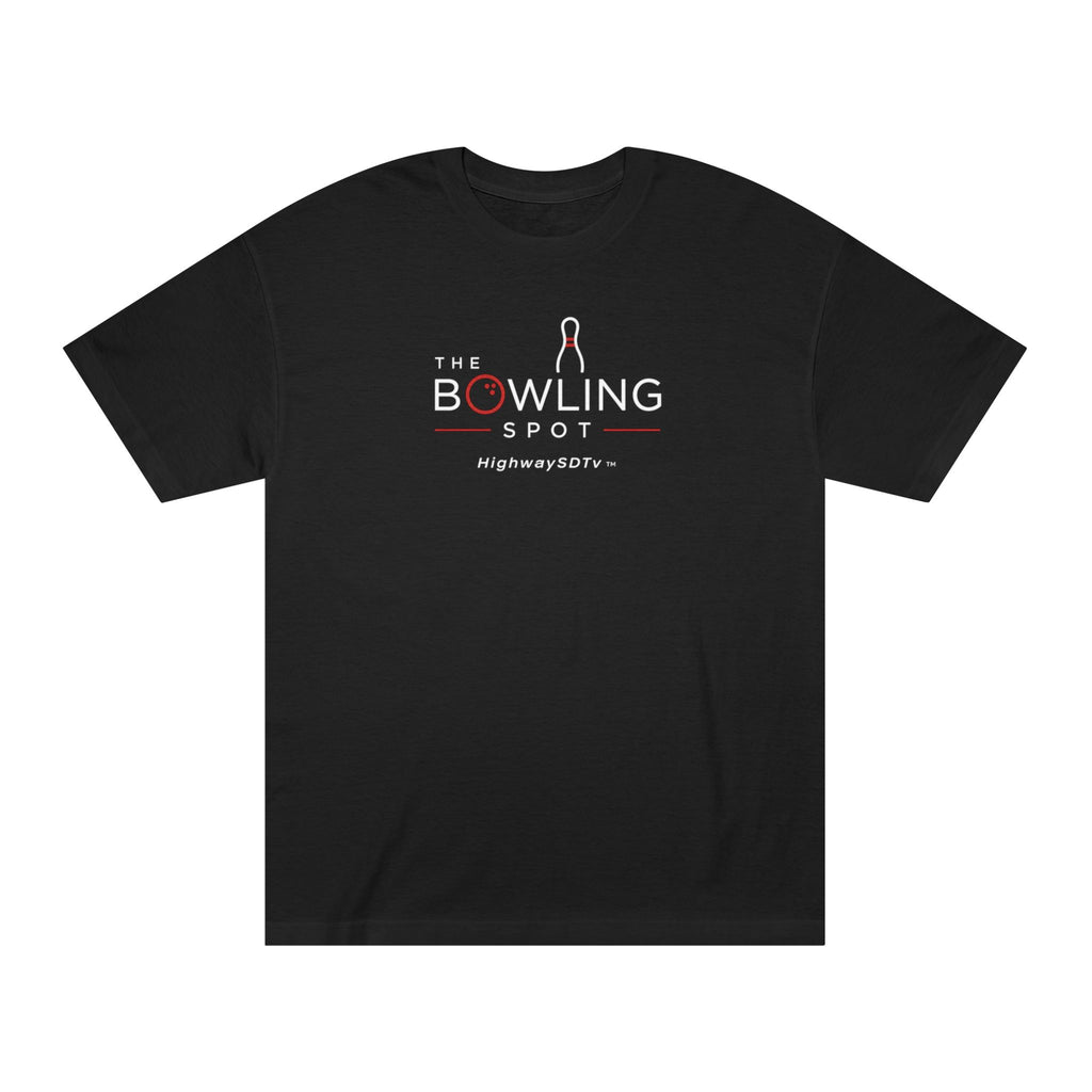 Bowling Spot Logo Tee — The Bowling Spot Highway 30TV Orange T-Shirt