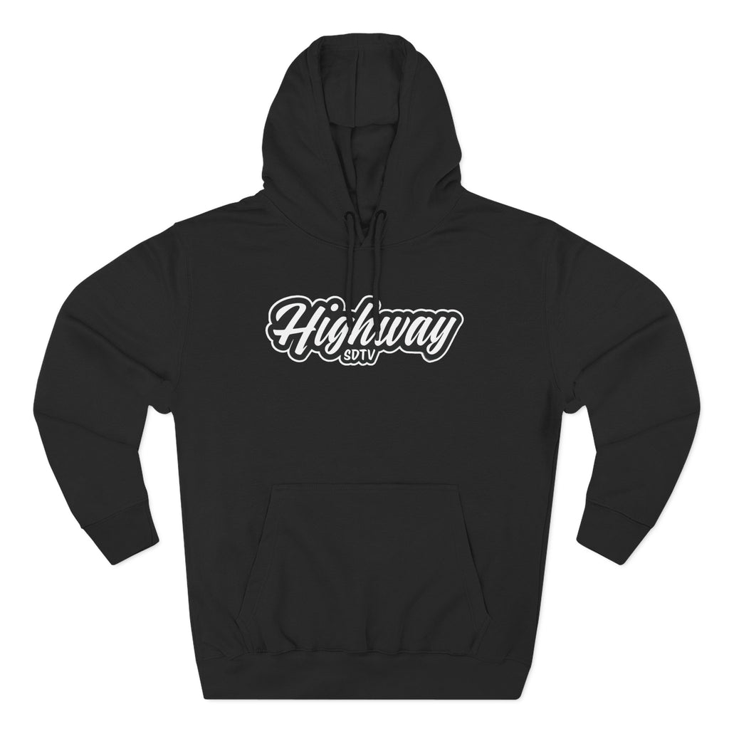 Three-Panel Fleece Hoodie