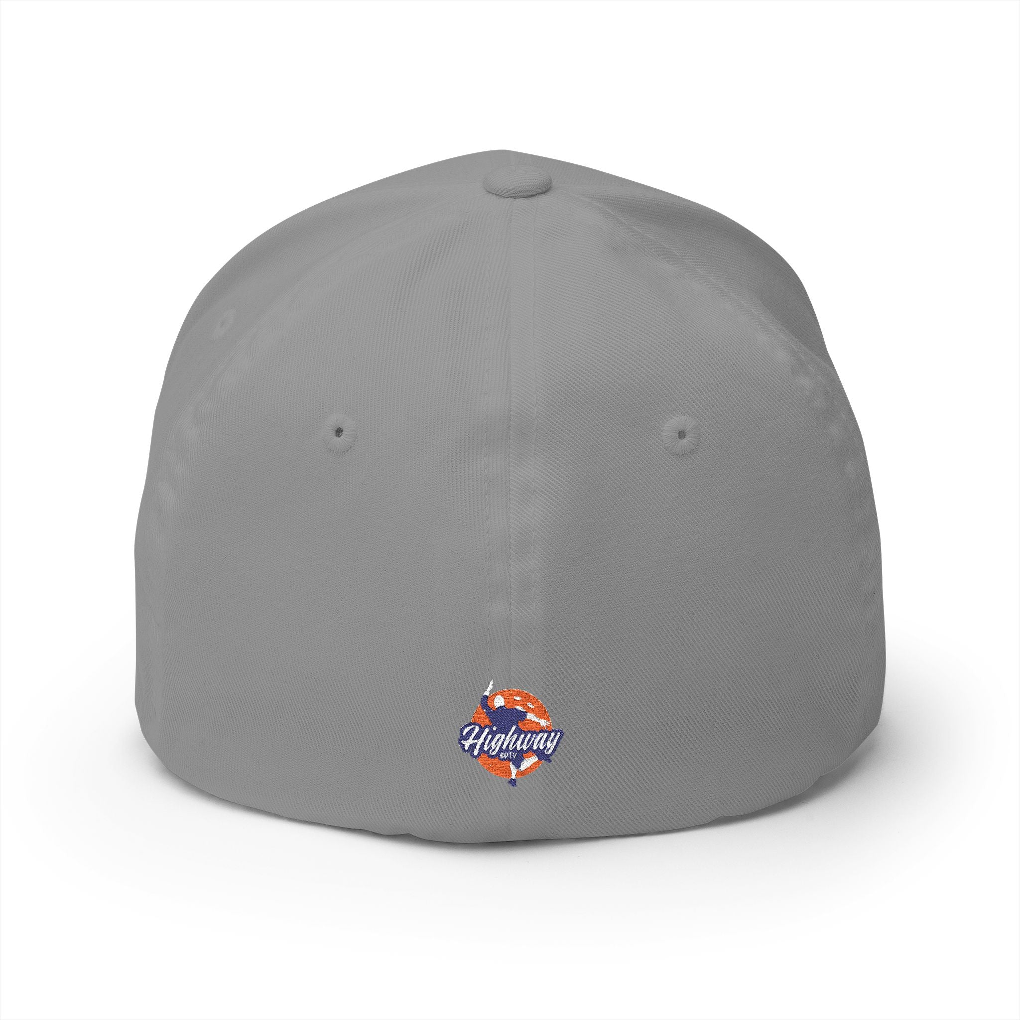 Highway Structured Cap | Embroidered White Cap, Urban Fashion, Unisex Gift, Summer Accessory, Streetwear, Dad Hat