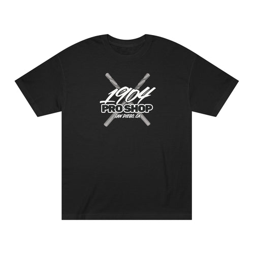 1904 Pro Shop / HighwaySDTv Bowling T-Shirt – 'Pro Shop' Crossed Bats Graphic