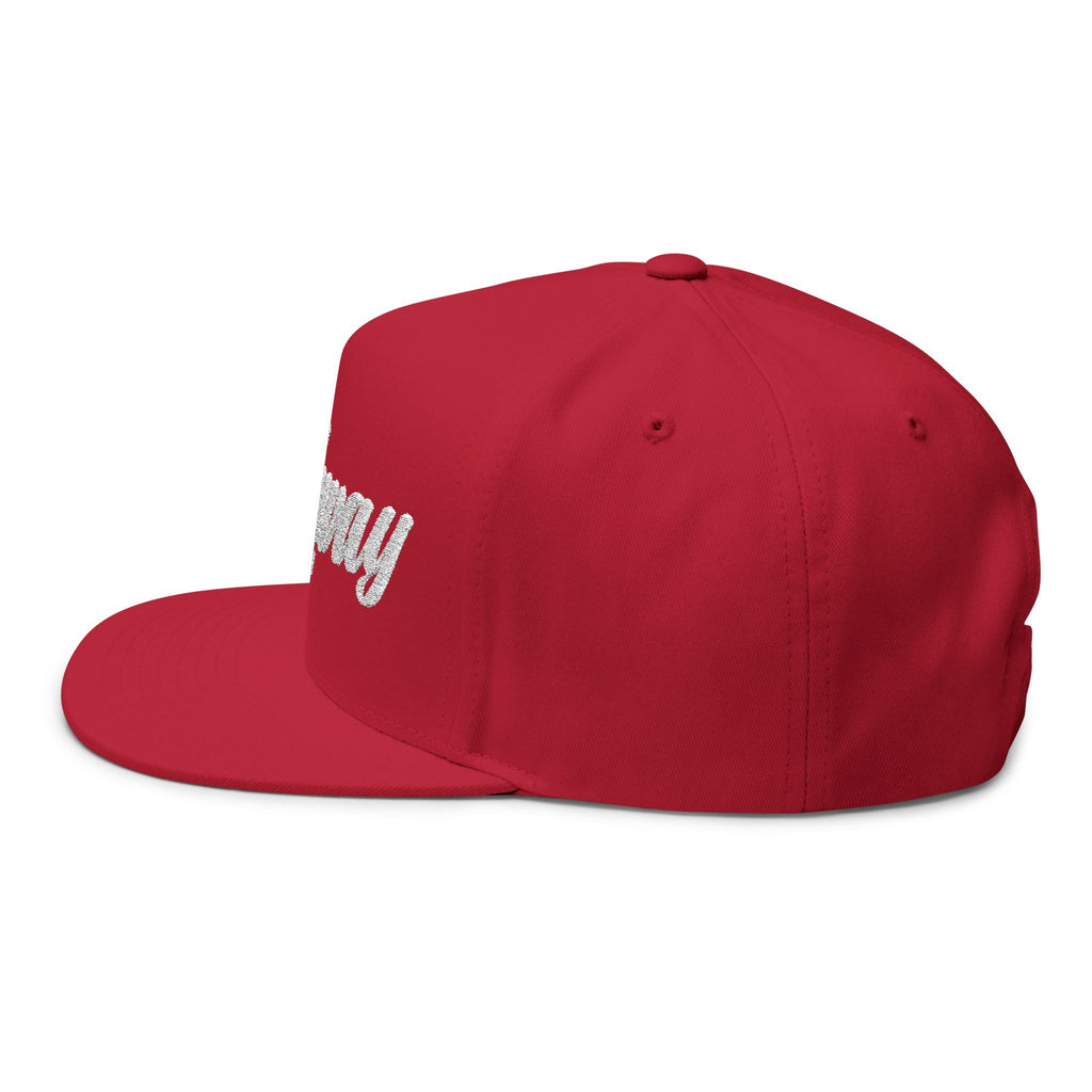 Highway Embroidered Flat Bill Cap | Stylish Snapback Hat for Everyday Wear, Gifts for Him, Fashion Accessory, Casual Cap