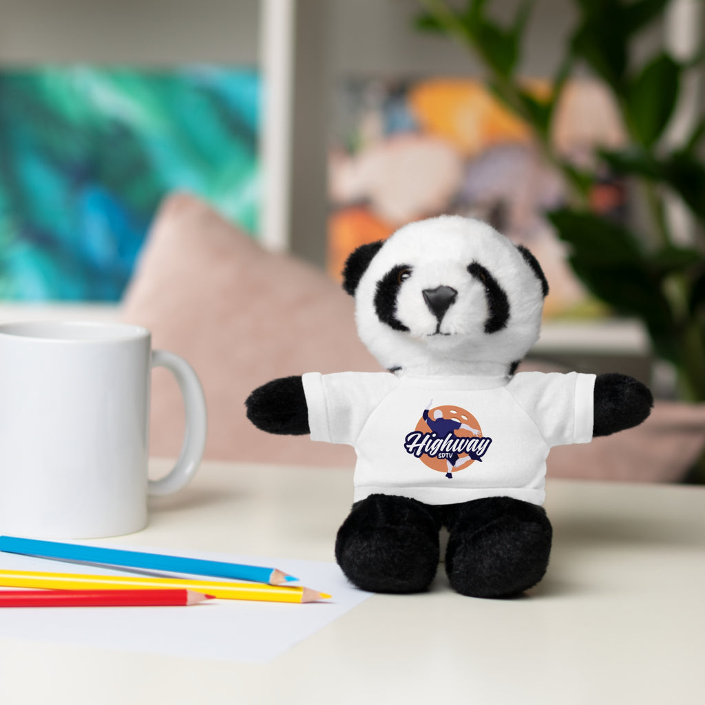 Cute Stuffed Animal with Custom Tee - Perfect Gift for Kids
