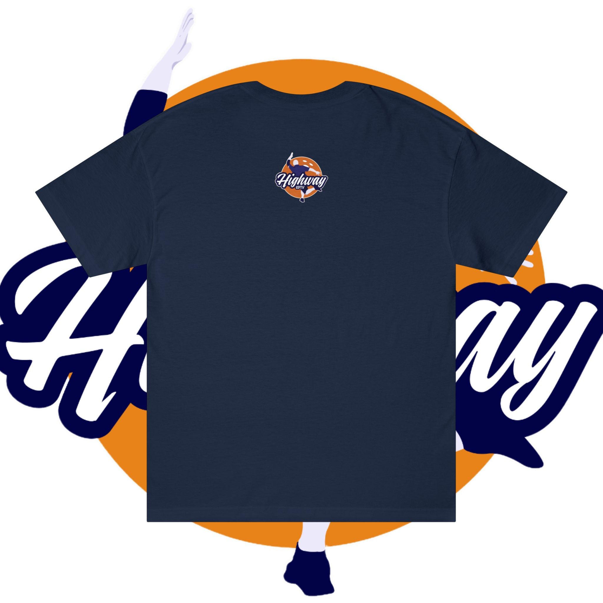 Highway City Logo Tee — Retro Sunset Graphic T-Shirt