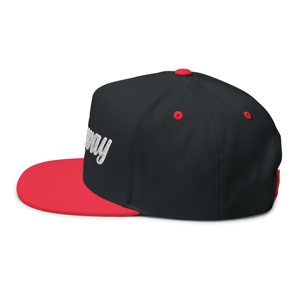 Highway Embroidered Flat Bill Cap | Stylish Snapback Hat for Everyday Wear, Gifts for Him, Fashion Accessory, Casual Cap