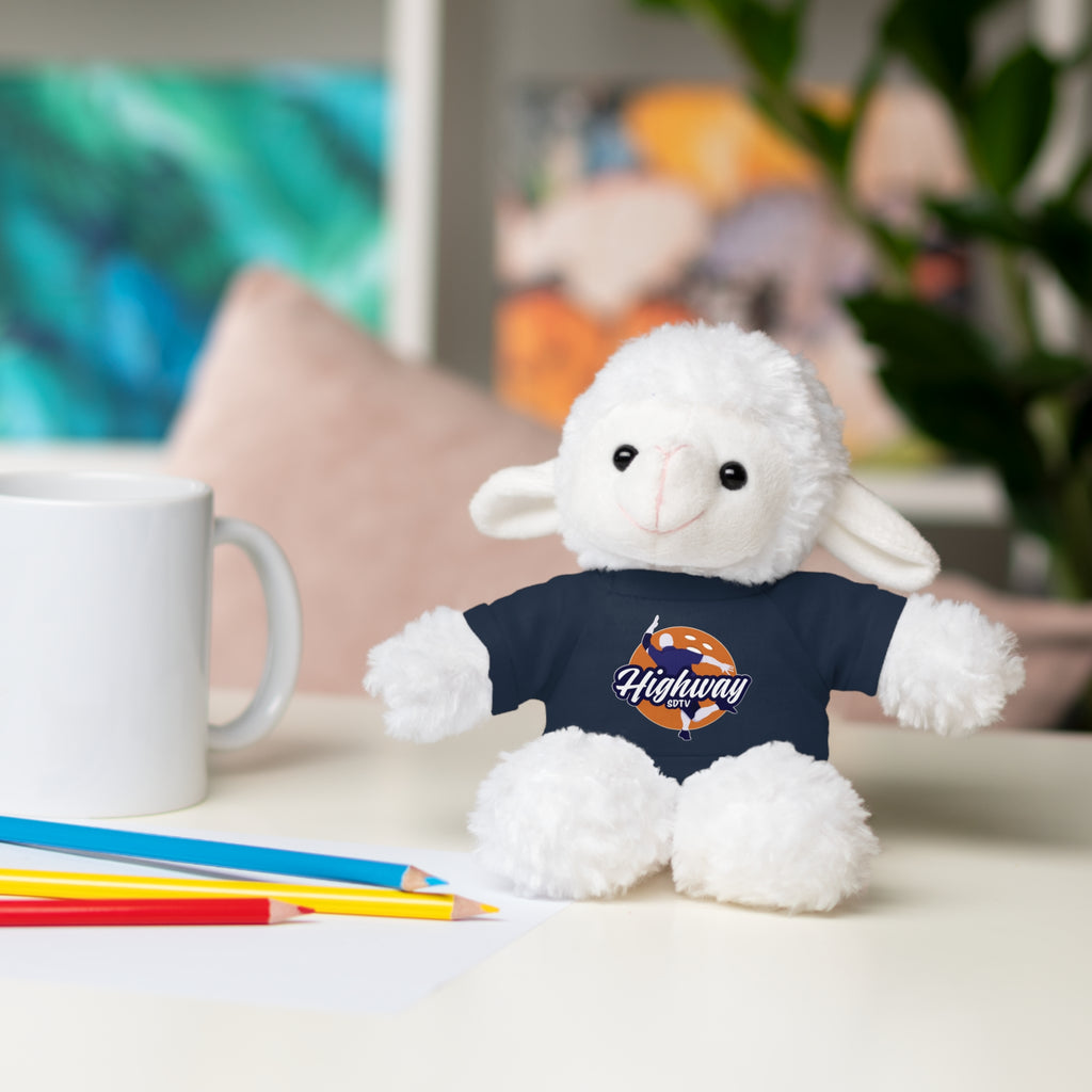 Cute Stuffed Animal with Custom Tee - Perfect Gift for Kids